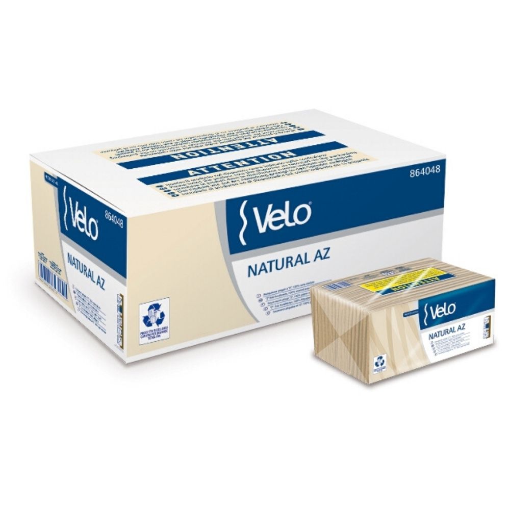 Quicky Asciugamani Piegati A Z - Carta Riciclata Verde, 25x23 Cm, 4000 Pezzi - Foto 4