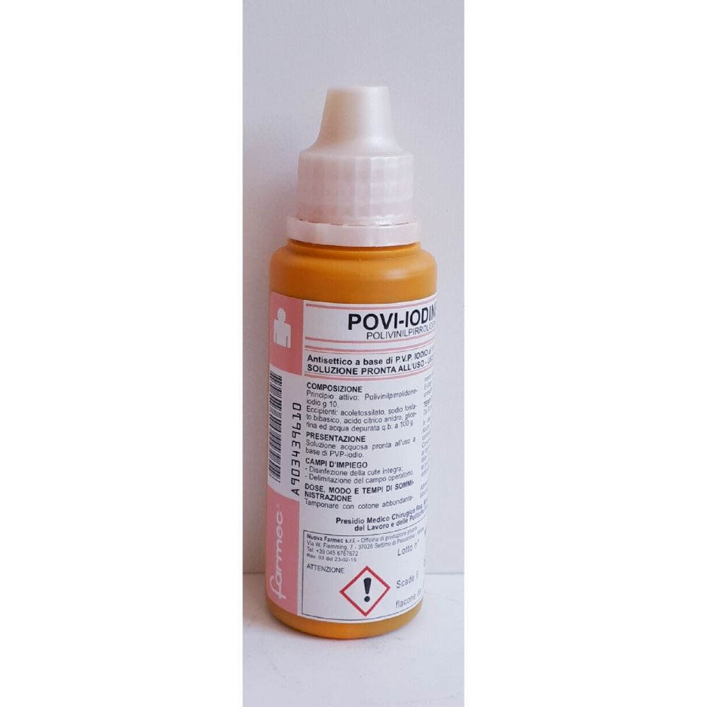 DI1057 DISINFETTANTE della CUTE POVIIODINE 100