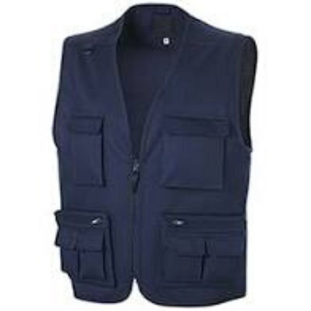 Gilet Estivo Uomo Multitasche In Rete - Leggero E Traspirante, Per Fotografia, Pesca, Campeggio, Senza Maniche