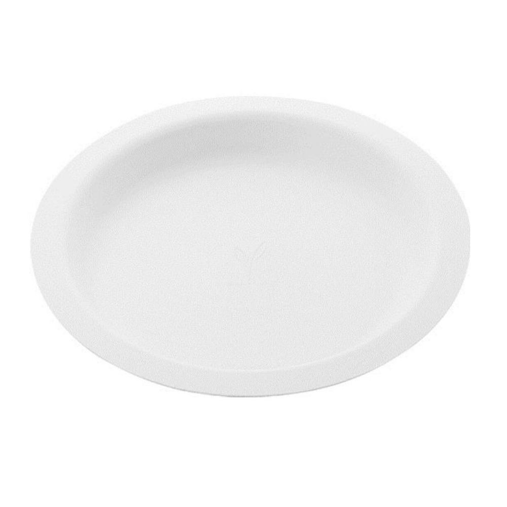 MAQA Vassoio Ovale In Polpa Di Cellulosa 26x20cm – 50 Pezzi Biodegradabili E Compostabili Per Alimenti, Adatti A Microonde E Forno